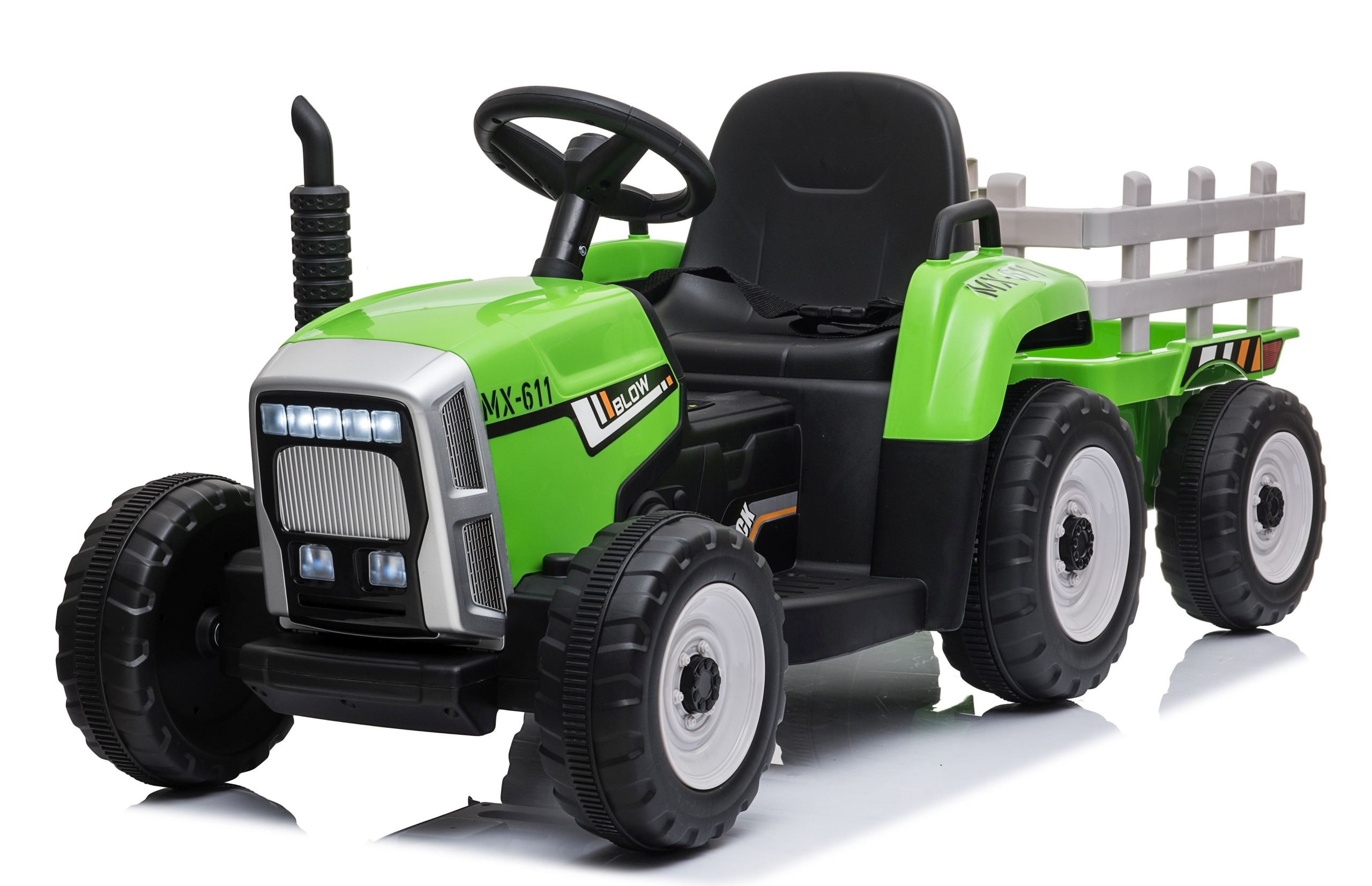 Φωτογραφία προϊόντος: MG toys Τρακτέρ Tractor Trailer 12V 4.5Ah Πράσινο (412230)