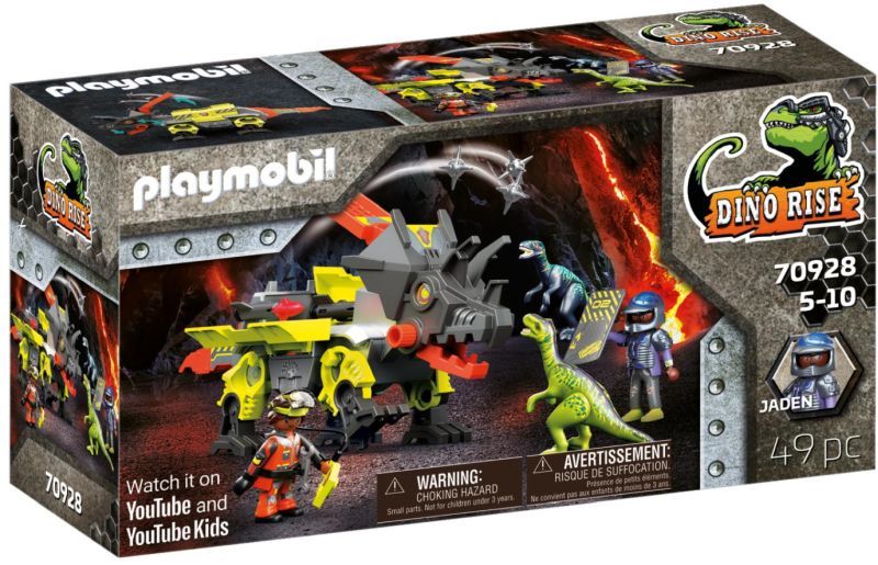 Φωτογραφία προϊόντος: Playmobil Ρομπότ-Δεινόσαυρος Και Πολεμιστές (70928)