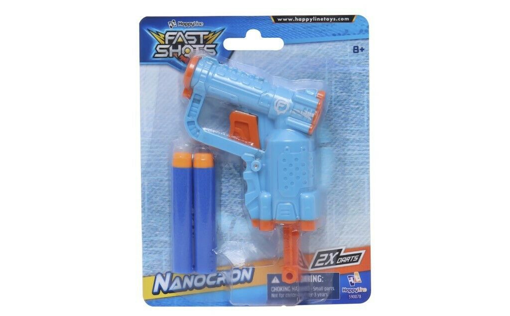 Φωτογραφία προϊόντος: Just Toys Fast Shots Nanocron With 2 Darts (590078)
