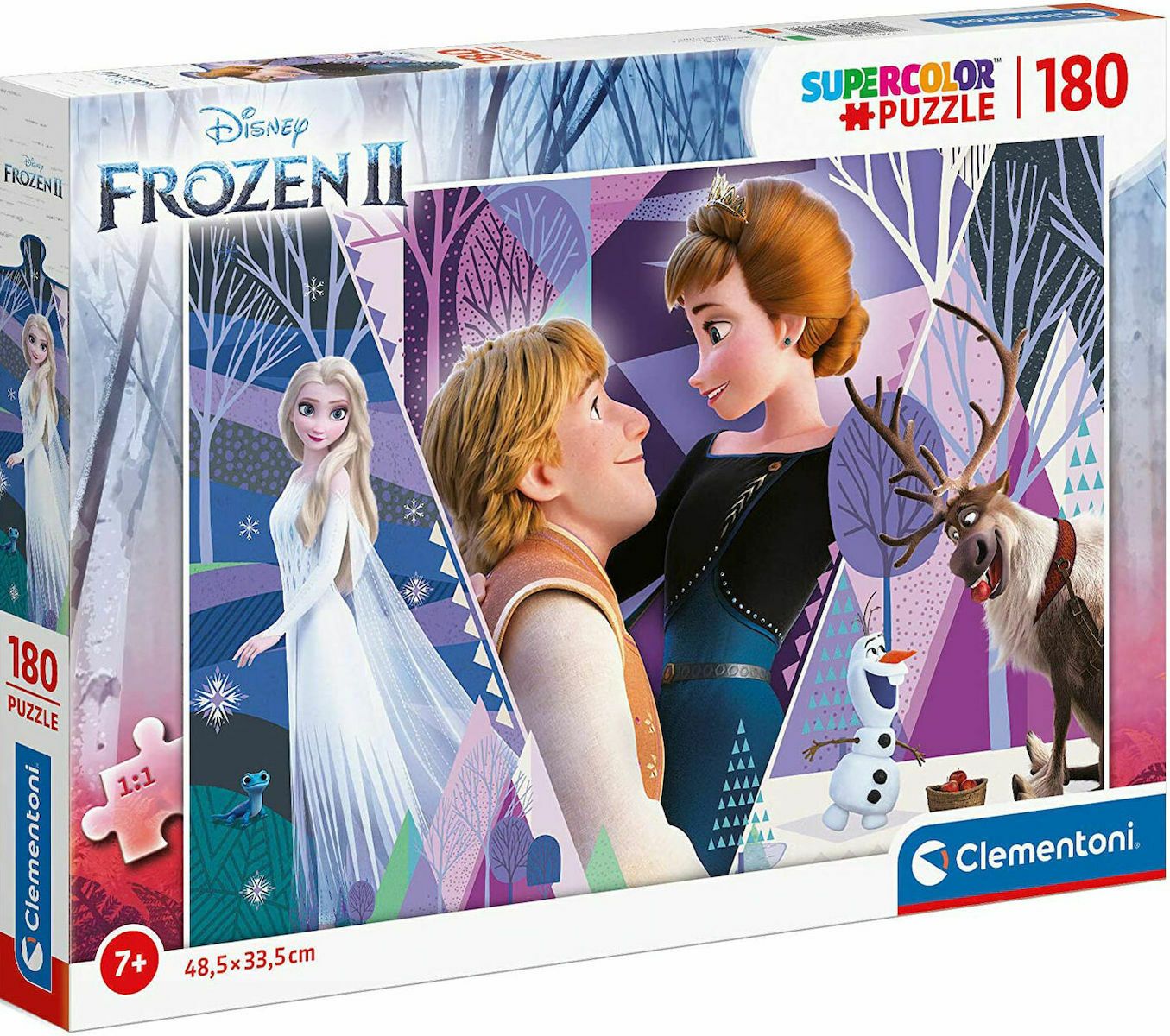 Φωτογραφία προϊόντος: Παζλ 180 Super Color Clementoni Frozen 2 (1210-29309)