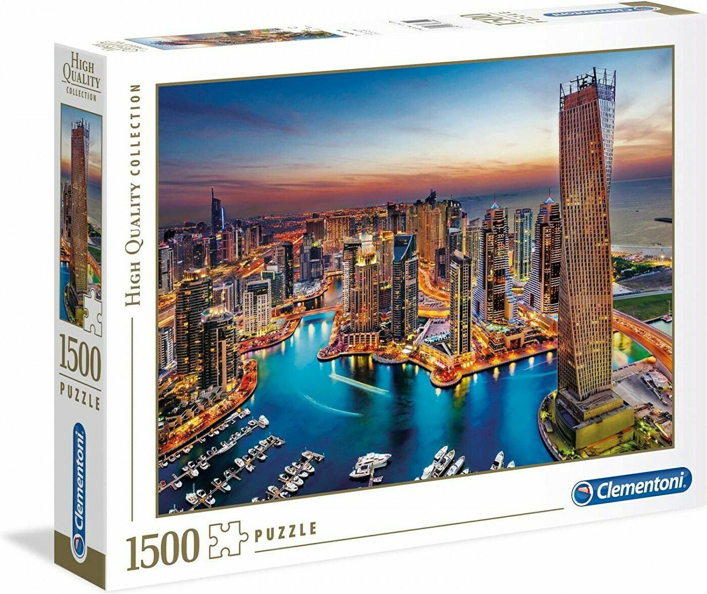 Φωτογραφία προϊόντος: Clementoni Παζλ 1500 Κομμάτια H.Q. Dubai Marina (1220-31814)