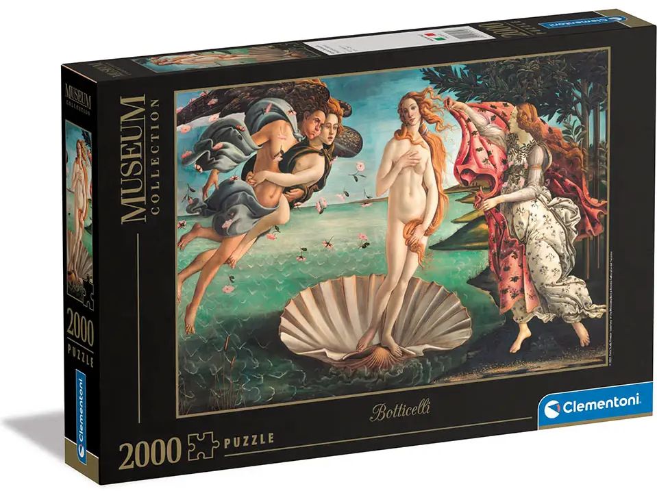 Φωτογραφία προϊόντος: Παζλ 2000 Clementoni Museum Μποττιτσέλλι: Η Γέννηση Της Αφροδίτης (1220-32572)