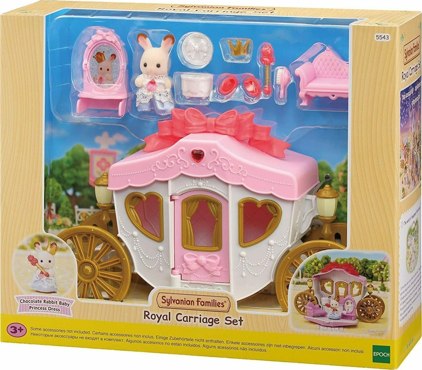 Φωτογραφία προϊόντος: Epoch Sylvanian Families: Royal Carriage Set (5543)