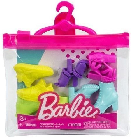 Φωτογραφία προϊόντος: Mattel Barbie Παπούτσια 5 Ζευγάρια (HBV30)
