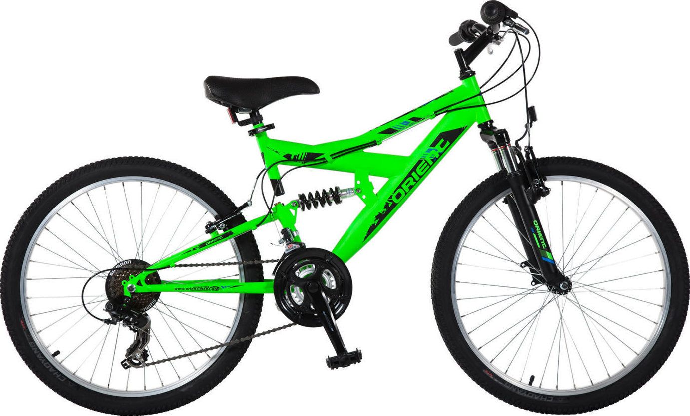Φωτογραφία προϊόντος: Orient Ποδήλατο 24" Mtb S-300 Suspension 21 Sp Πράσινο (151225)