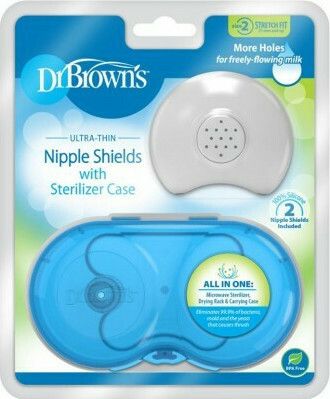 Φωτογραφία προϊόντος: Dr Brown's DrBrown’s Δίσκοι Στήθους Σιλικόνης με Θήκη S/M σετ 2 τμχ (BF 016)
