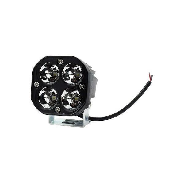Φωτογραφία προϊόντος: LED Προβολάκι 40W 10-30V Λευκού Φωτισμού Αδιάβροχο IP67 360º OEM FD-40W - Μαύρο