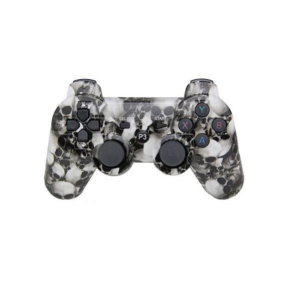 Φωτογραφία προϊόντος: OEM Doubleshock Ασύρματο Gamepad για PS3 Skull