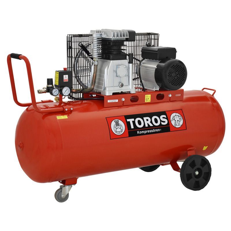 Φωτογραφία προϊόντος: ΑΕΡΟΣΥΜΠΙΕΣΤΗΣ 150Lt 3HP 230V/50Hz TOROS (602039)