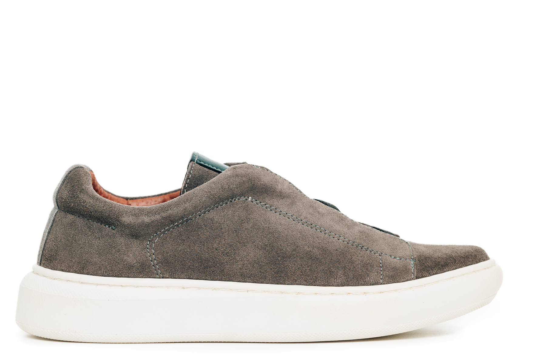 Φωτογραφία προϊόντος: Fentini Ανδρικό Δερμάτινο Sneaker Suede Γκρι