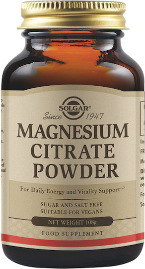 Φωτογραφία προϊόντος: Solgar Magnesium Citrate 250mg 108gr