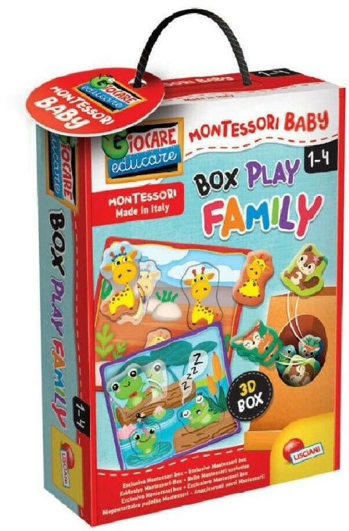 Φωτογραφία προϊόντος: Real Fun Toys Επιτραπέζιο Montessori Baby Box Οικογένεια Ζώων (92727)