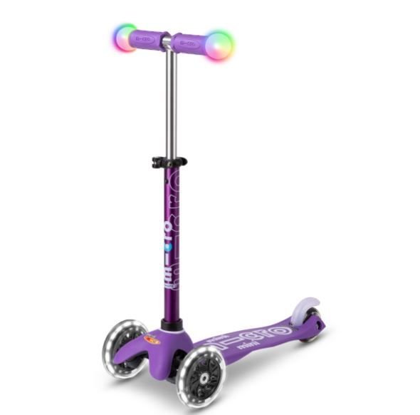 Φωτογραφία προϊόντος: Micro Πατίνι Mini Micro Deluxe Magic Led Purple (MMD129)