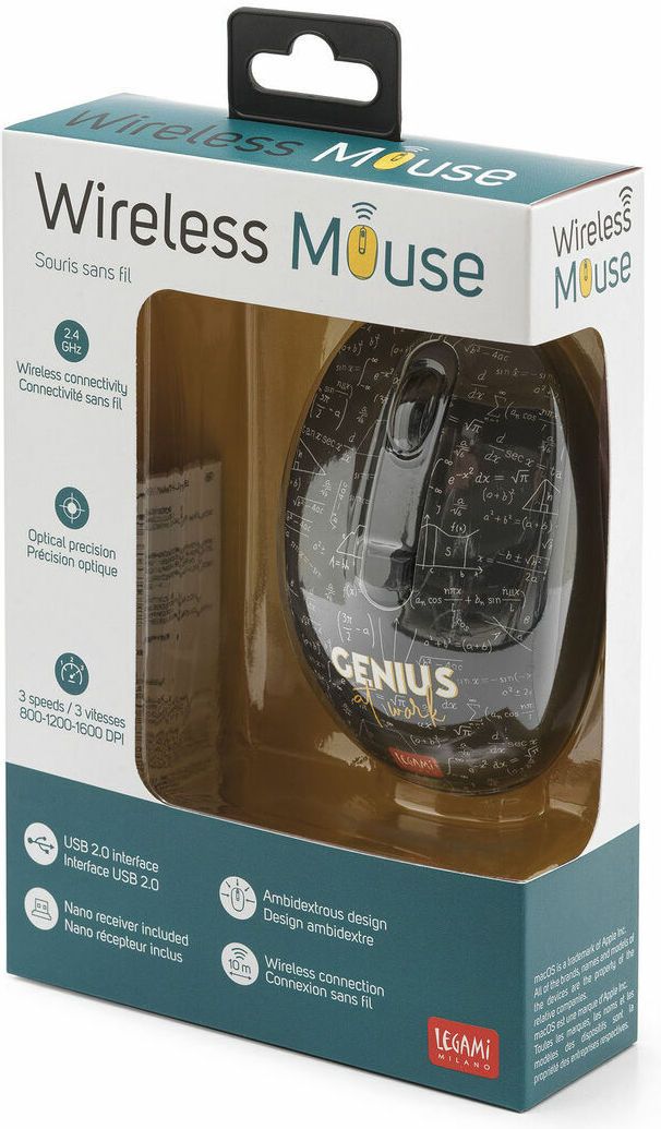 Φωτογραφία προϊόντος: Legami Wireless Mouse - Genius (WMO0002)