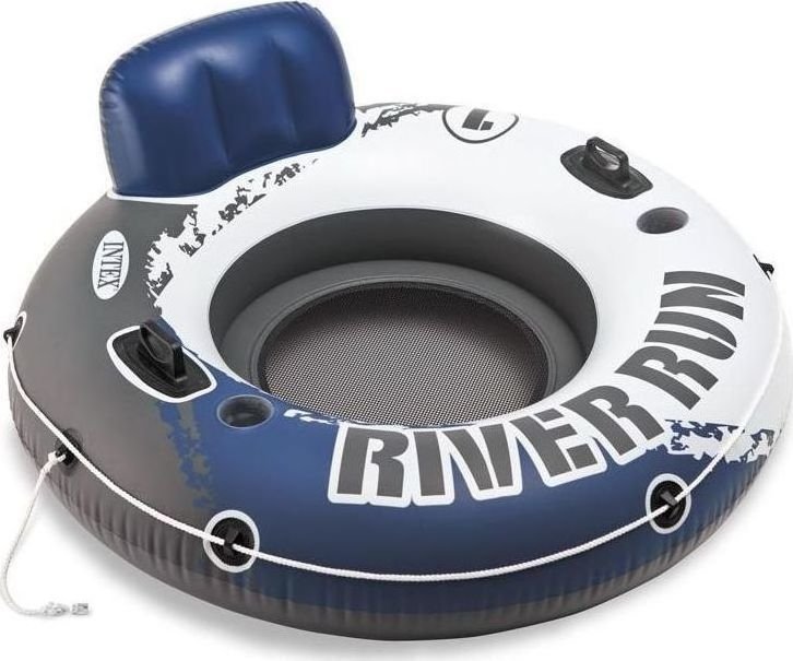 Φωτογραφία προϊόντος: Intex Κουλούρα-Κάθισμα River Run Με Δίχτυ 2 Θάλαμους Αέρος Και Βαρέους Τύπου Λαβές (58825)