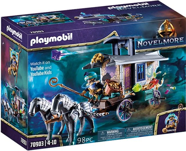 Φωτογραφία προϊόντος: Playmobil Violet Vale-Εμπορική Άμαξα (70903)