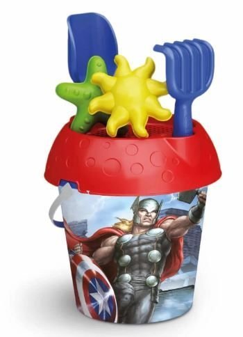 Φωτογραφία προϊόντος: Adriatic Κουβαδάκι Avengers Με Τσουγκράνα Και Φτυαράκι (861)