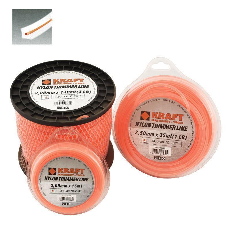 Φωτογραφία προϊόντος: ΝΗΜΑ ΚΟΠΗΣ 3.00mm ΣΥΣΚ.450g KRAFT (69326)