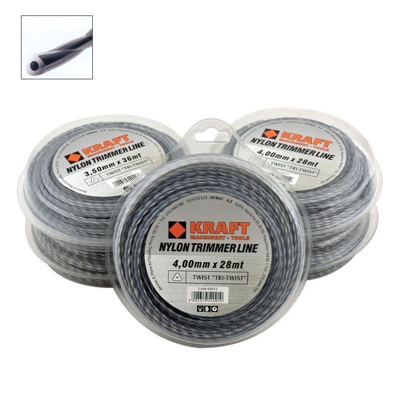 Φωτογραφία προϊόντος: TRI-TWIST ΝΗΜΑ ΚΟΠΗΣ 4.00mm ΣΥΣΚ.450 gr. KRAFT (69355)