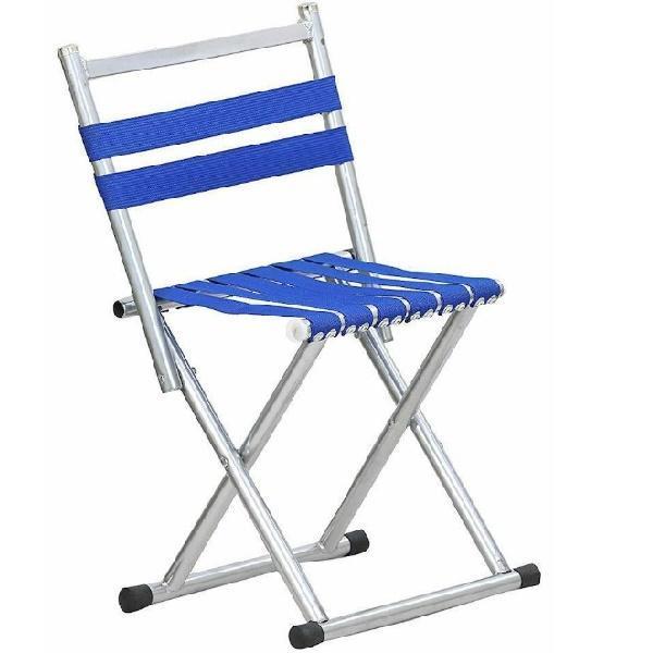 Φωτογραφία προϊόντος: OEM Summer Time Καρέκλα Παραλίας με Μεταλλικό Σκελετό 30x30x69εκ. σε Μπλε Χρώμα