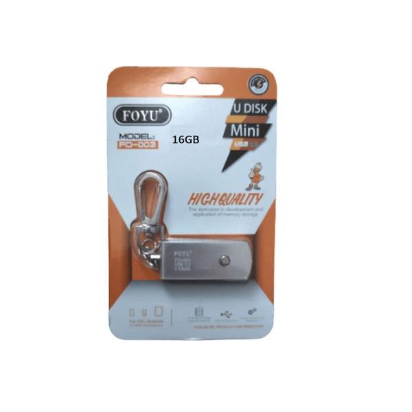 Φωτογραφία προϊόντος: OEM Foyu FO-003 16GB USB 2.0 Stick Γκρι