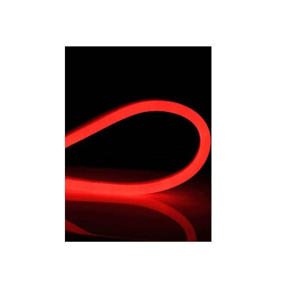 Φωτογραφία προϊόντος: OEM Αδιάβροχη Ταινία Neon Flex LED Τροφοδοσίας 12V με Κόκκινο Φως Μήκους 5m και 120 LED ανά Μέτρο