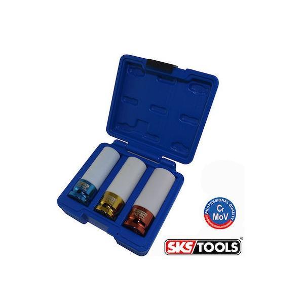Φωτογραφία προϊόντος: OEM SKS Tools Καρυδάκια Αέρος Εξάγωνα Μακριά με Καρέ Υποδοχής 1/2" Σετ 3τμχ 36948857