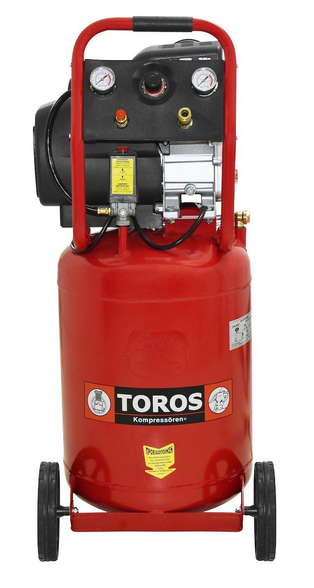 Φωτογραφία προϊόντος: Toros Monoblock Μονοφασικό Κομπρεσέρ Αέρος με Ισχύ 2.5hp και Αεροφυλάκιο 50lt 40121