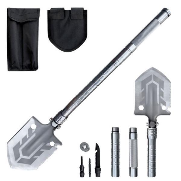 Φωτογραφία προϊόντος: OEM Multifunctional 16in1 Folding Survival Shovel Πτυσσόμενο Φτυάρι