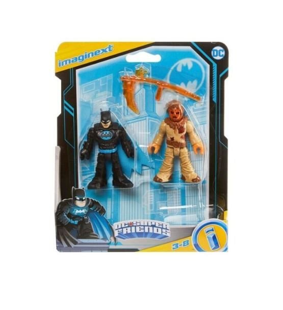 Φωτογραφία προϊόντος: Fisher Price Imaginext Batman και Κακός-Σετ των 2 Batman και Scarecrow (HFD42)