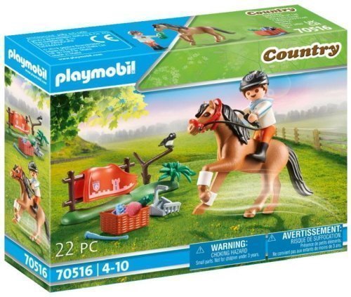 Φωτογραφία προϊόντος: Playmobil Αναβάτης Με Πόνυ Connemara (70516)