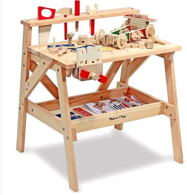 Φωτογραφία προϊόντος: Melissa &amp; Doug Melissa And Doug Ξύλινος Πάγκος Εργασίας (12369)