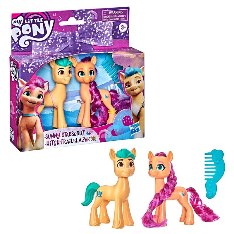 Φωτογραφία προϊόντος: Hasbro My Little Pony Movie Fun Friends Sunny Starcout - Hitch Trailblaizer (F3800)