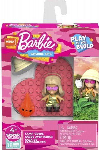 Φωτογραφία προϊόντος: Mega Bloks Mega Blocks Barbie Φιγούρες Με Αξεσουάρ Οδηγός Κατασκήνωσης (GWR27)
