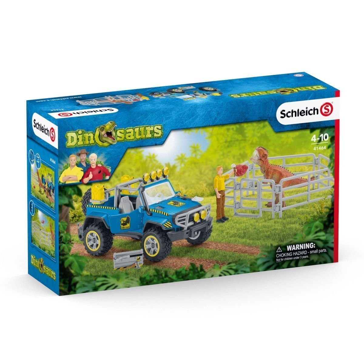 Φωτογραφία προϊόντος: Schleich Παιχνίδι Μινιατούρα Σετ Off-road Vehicle With Dino Outpost (SCH41464)