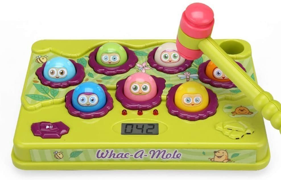 Φωτογραφία προϊόντος: Blue Toys Επιτραπέζιο Whack A Mole Με Φως Και Ηχο (MKG780266)