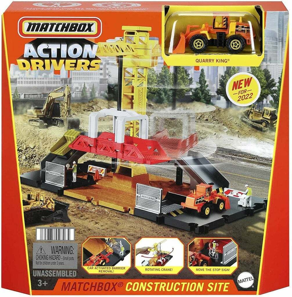 Φωτογραφία προϊόντος: Matchbox Μικρά Σετ Δράσης - Construction (HDL33)