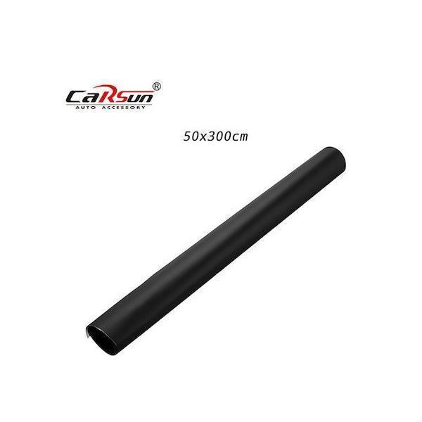 Φωτογραφία προϊόντος: OEM Carsun Αντηλιακή Μεμβράνη Αυτοκινήτου Φιμέ Μαύρο 300x50εκ.