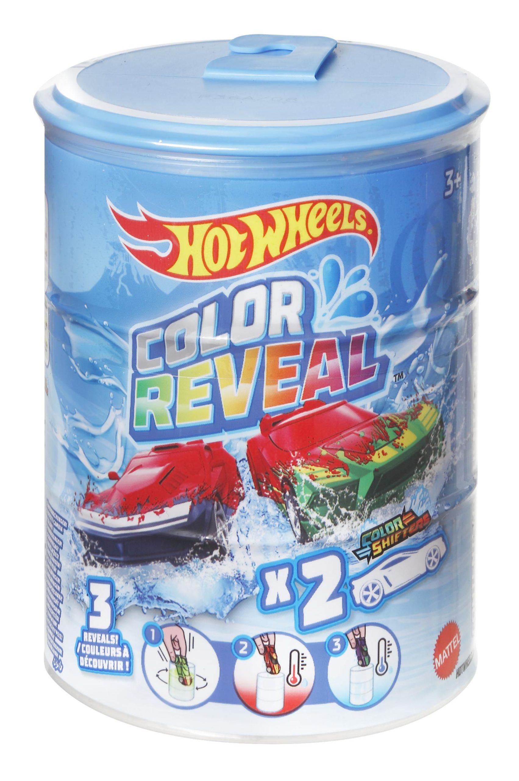 Φωτογραφία προϊόντος: Mattel Hot Wheels Αυτοκινητάκια Reveal Car Colour Changing Σετ Των 2 (HBN63)