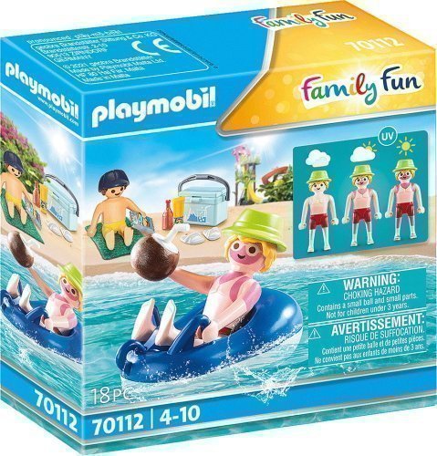 Φωτογραφία προϊόντος: Playmobil Παραθεριστής Με Φουσκωτή Κουλούρα (70112)