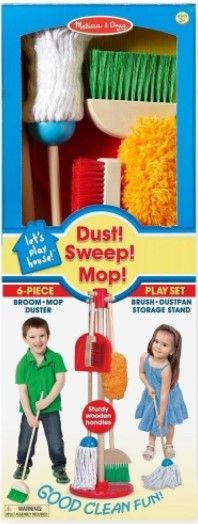 Φωτογραφία προϊόντος: Melissa &amp; Doug Melissa And Doug Ξύλινο Σετ Καθαρισμού (18600)