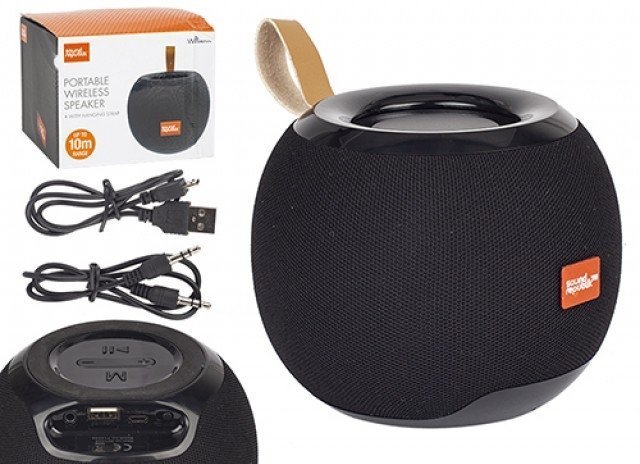 Φωτογραφία προϊόντος: PMS Ηχείο Fabric Covered Wireless Speaker (921095)