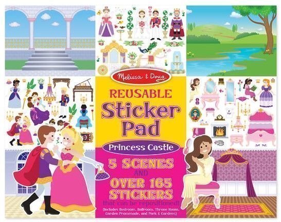 Φωτογραφία προϊόντος: Melissa &amp; Doug Επαναχρησιμοποιούμενα Αυτοκόλλητα-Πριγκιπικό Κάστρο (14306)