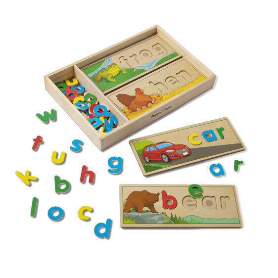 Φωτογραφία προϊόντος: Melissa &amp; Doug Melissa And Doug Ξύλινο Εκπαιδευτικό Παιχνίδι 8 Πλακέτες - 64 Γράμματα (12940)