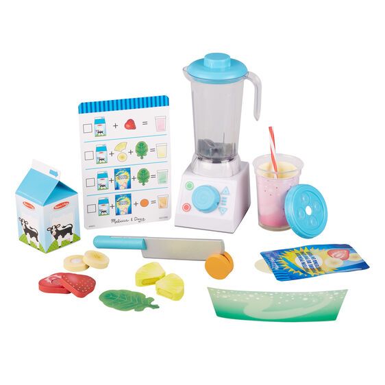 Φωτογραφία προϊόντος: Melissa &amp; Doug Melissa And Doug Ξύλινο Smoothie Maker Blender Set (19841)