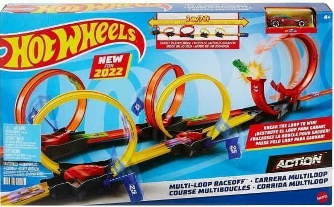 Φωτογραφία προϊόντος: Mattel Hot Wheels Πίστα Κόντρες Με Πολλαπλά Λουπ (HDR83)