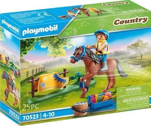 Φωτογραφία προϊόντος: Playmobil Αναβάτης Με Welsh Πόνυ (70523)