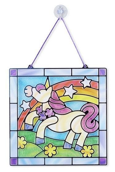 Φωτογραφία προϊόντος: Melissa &amp; Doug Υαλογράφημα Stained Glass Μονόκερος (19299)