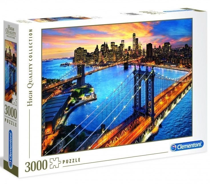 Φωτογραφία προϊόντος: Clementoni Παζλ High Quality Collection Νέα Υόρκη 3000 τμχ (1220-33546)