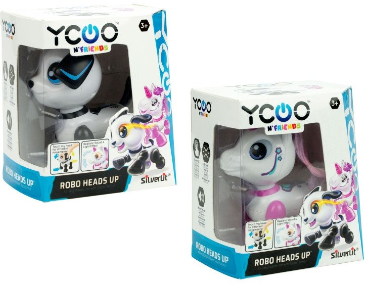 Φωτογραφία προϊόντος: Silverlit Ηλεκτρονικό Robot Robo Heads Up (Dog / Unicorn) (7530-88523)